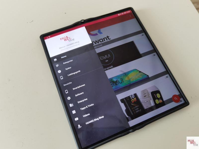 HUAWEI Mate Xs Test: Alltagstaugliche Smartphone Evolution?! 11 HUAWEI Mate Xs Test Display