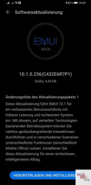Mate 30 Pro Firmwareupdate Übersicht 61 Mate 30 Pro Firmwareupdate Übersicht 16
