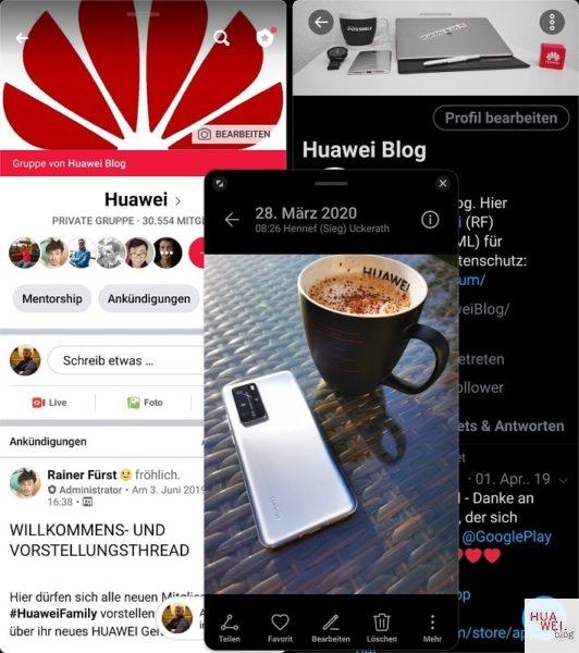 Mate 30 Pro Firmwareupdate Übersicht 78 HUAWEI Mate Xs Test Multi Window