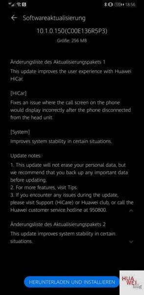 Mate 30 Pro Firmwareupdate Übersicht 59 Huawei Mate 30 Pro Firmware