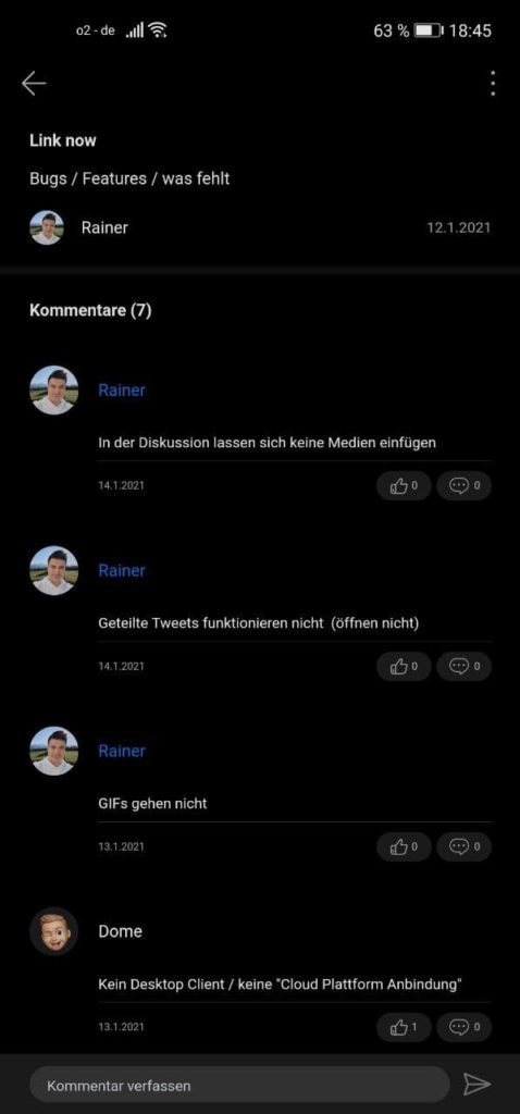 HUAWEI Link Now - Ersatz für WhatsApp? 7
