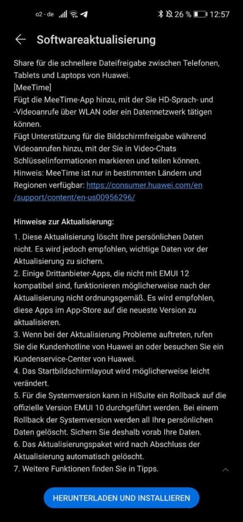 Huawei P40 Lite - Rollout des EMUI 12 Betatests startet 4 EMUI 12 Beta