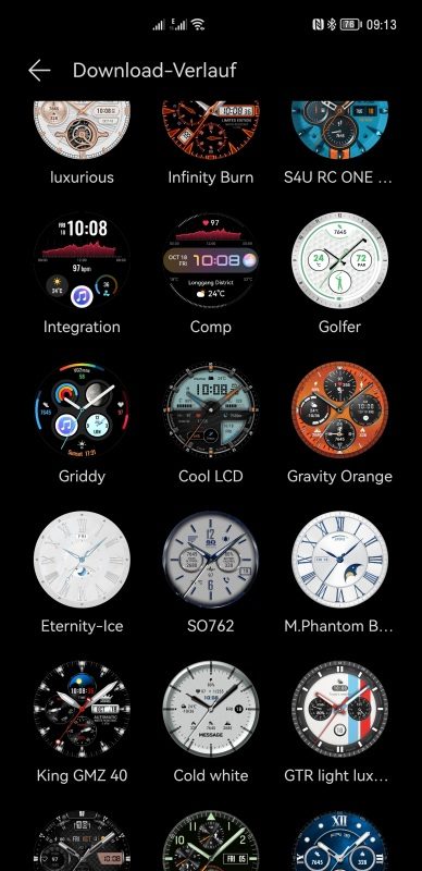 HUAWEI Watch GT 3 Pro Test: Edler Zeitmesser in Titan & Keramik 22 HUAWEI Watch GT 3 Pro Test Watchfaces