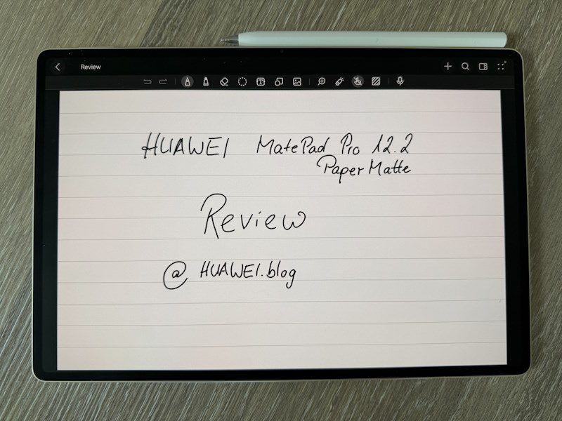 HUAWEI MatePad Pro 12.2 Test - begeistert PaperMatte? 14 HUAWEI MatePad Pro 12.2 PaperMatte Test eBook Mode